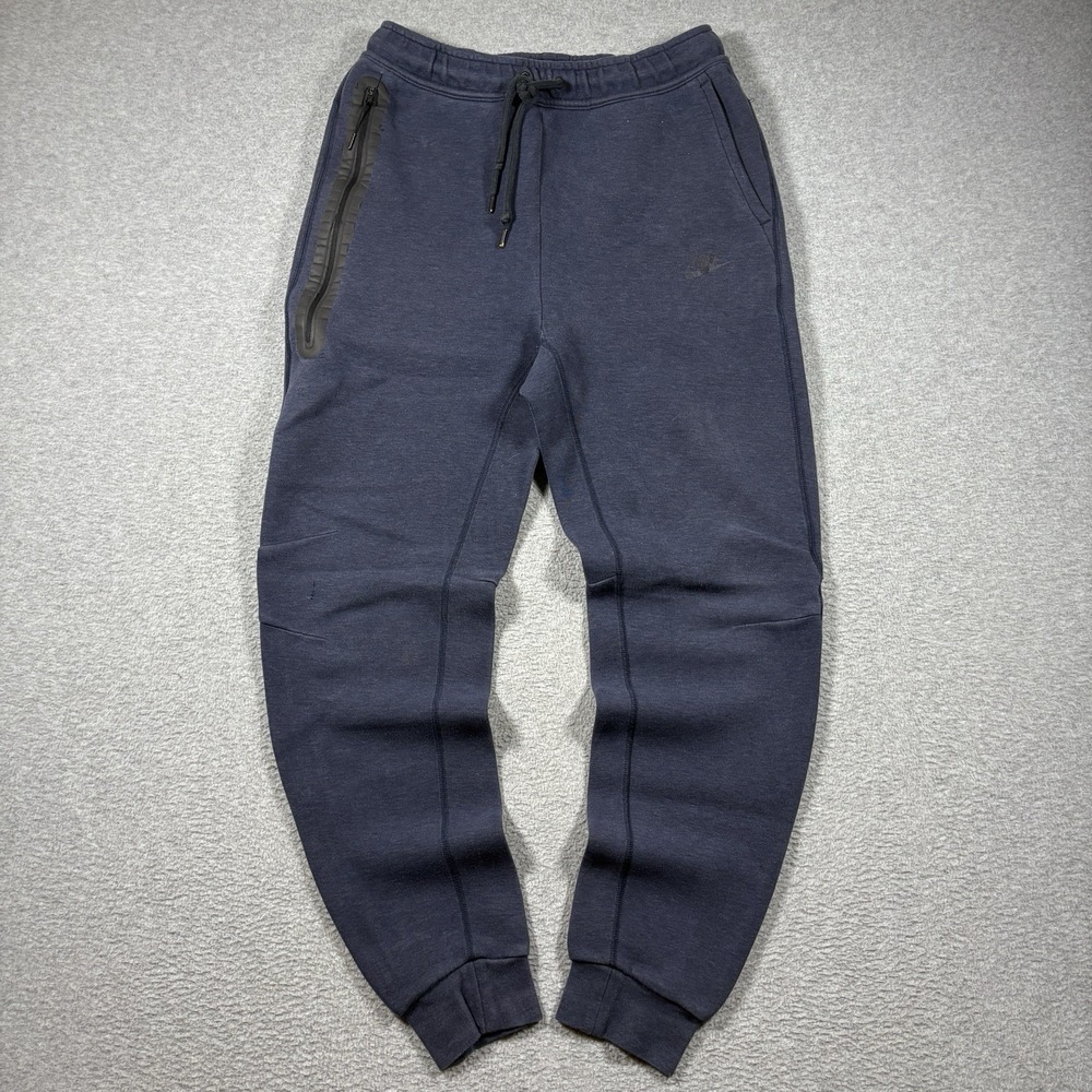 Nike Tech Fleece Joggers Mens MT Medium Tall Obsidian Blue Sweatpants FB8002-473